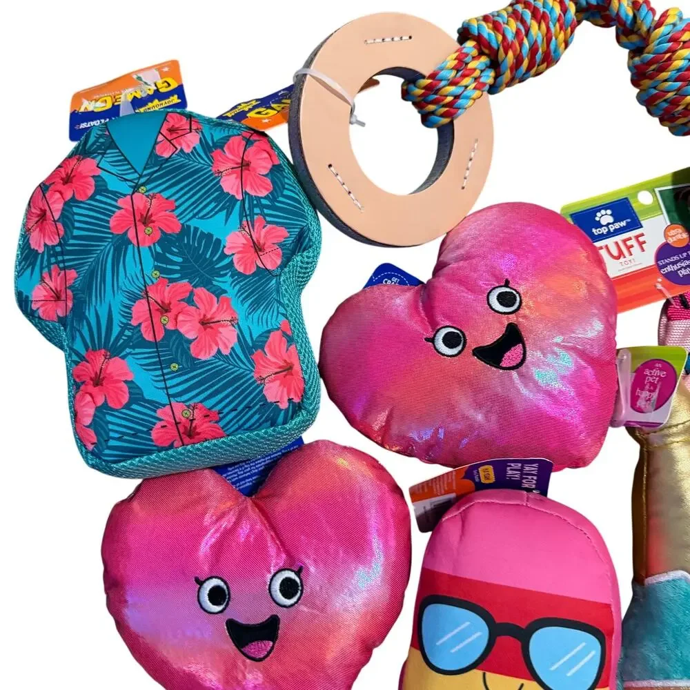 Dog Toy Bundle of 8 Toys